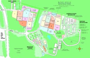 Rose Hills Map Rose Hills Memorial Park
